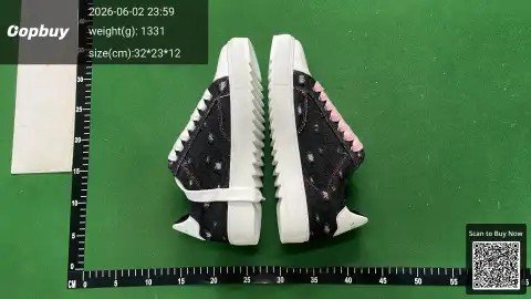Numeris Platform High-Top Canvas Sneakers -4