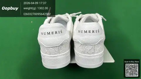 Numeris Platform High-Top Canvas Sneakers -6
