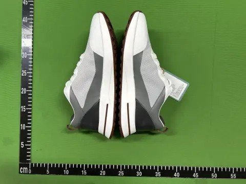 Grey Suede Low-Top Sneakers -5