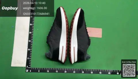 Grey Suede Low-Top Sneakers -3