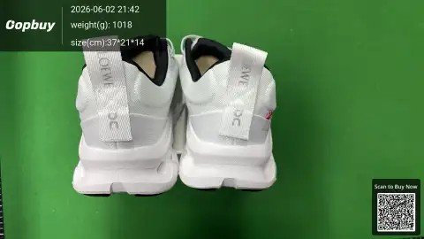 White Chunky Casual Sneakers -2