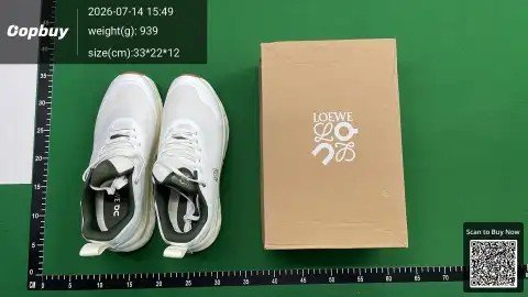 White Chunky Casual Sneakers -5