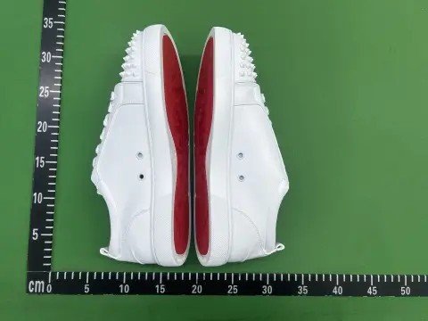 Suede Studded Low-Top Sneakers -6