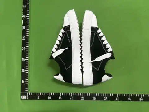 White Platform Skate Sneakers -4