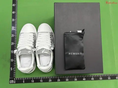 White Platform Skate Sneakers -3