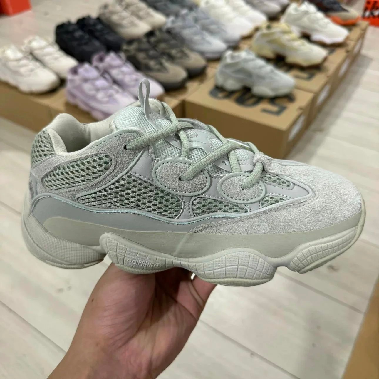 Low-Top Chunky Casual Sneakers -4