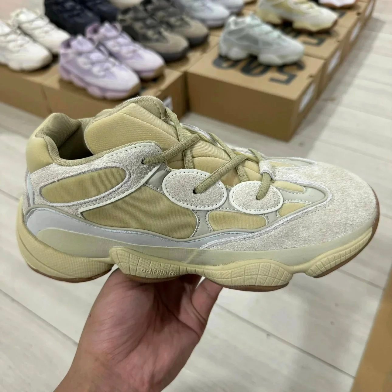 Low-Top Chunky Casual Sneakers -5