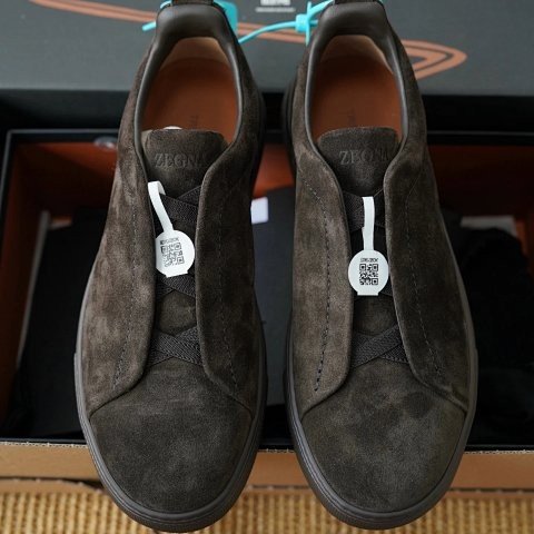 Suede Slip-On Sneakers AP