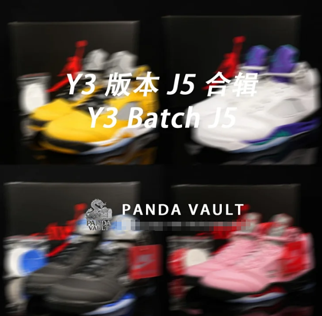 Air Jordan 5 Y3 Batch Collecti