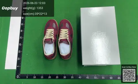Blue Designer-Style Casual Sneakers -3