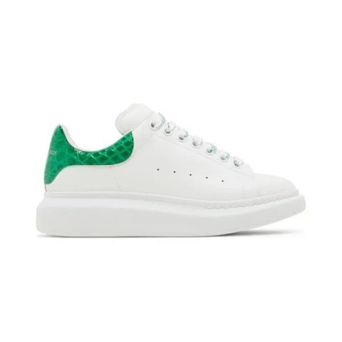 Oversized Pure White Sneakers 