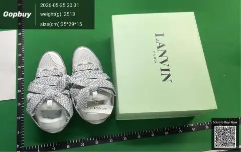 Paint Effect Lace-Up Sneakers -4