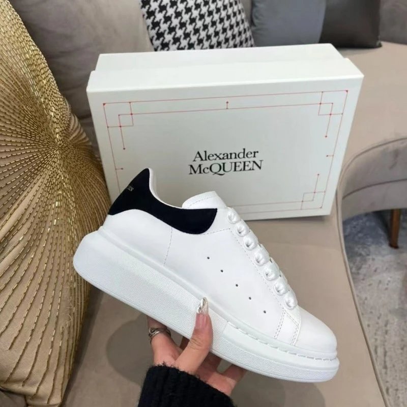 Leather Platform White Sneaker