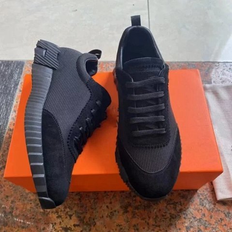 Leather Athletic Sneakers