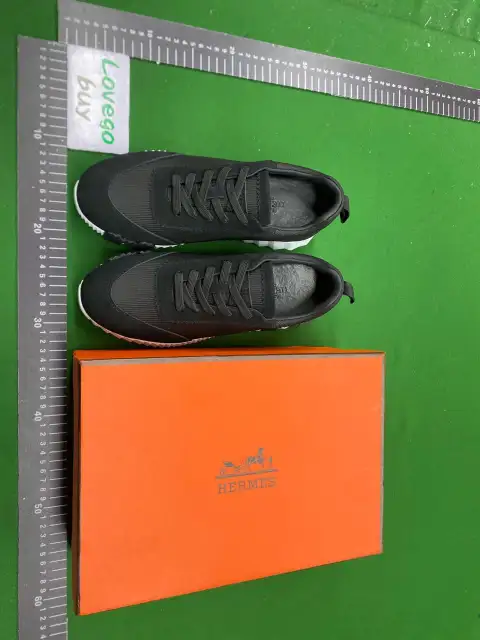 Leather Athletic Sneakers -5