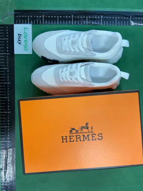Leather Athletic Sneakers -4