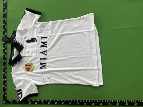 Miami Embroidered Polo Jersey -2
