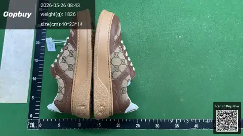 Leather Cookie Sneakers -4