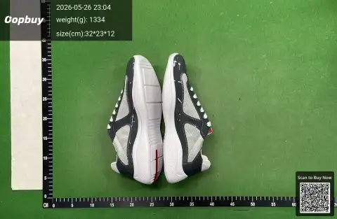Leather Mesh Casual Sneakers -5