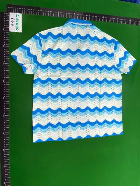 Casual Short-Sleeve Button Shirt -4