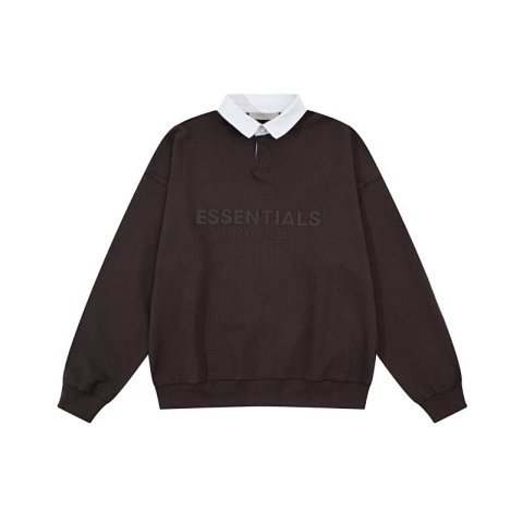 Essentials Polo Collar Sweatsh