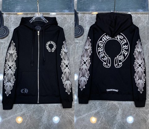 Angel Graphic Zip Hoodie