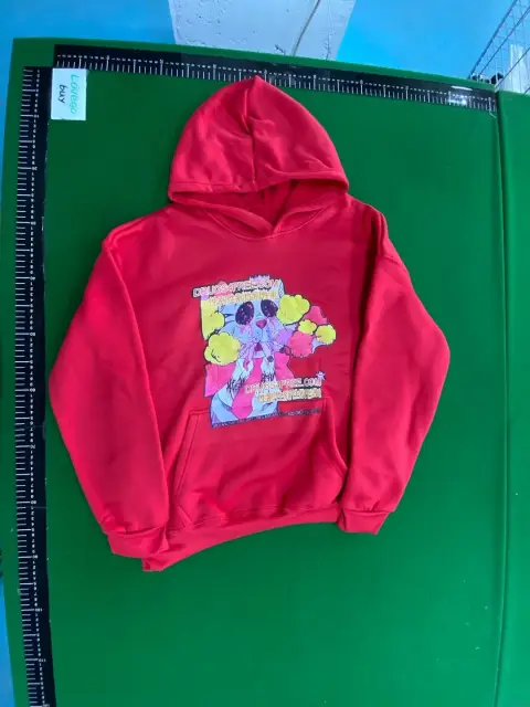 Dark Graphic Pullover Hoodie -4