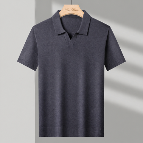 Premium Knit Polo Shirt
