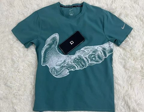 Skeleton Hand Graphic T-Shirt