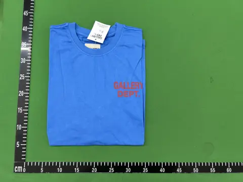 Gallery Dept Blue Logo T-Shirt -5