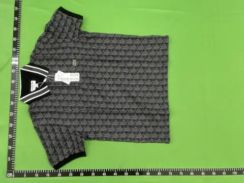 Monogram Knit Polo Shirt -2