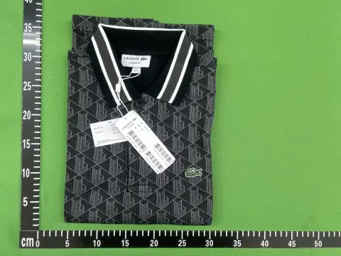 Monogram Knit Polo Shirt -4