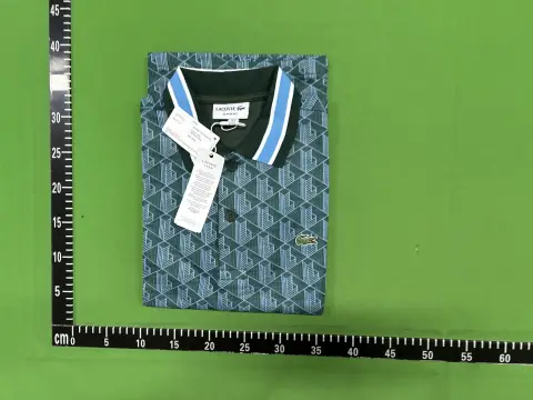 Monogram Knit Polo Shirt -5