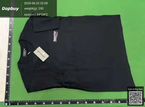 Balenciaga Logo T-Shirt -4