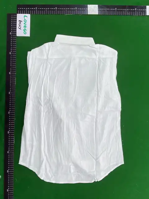 Classic White Button-Up Shirt -5