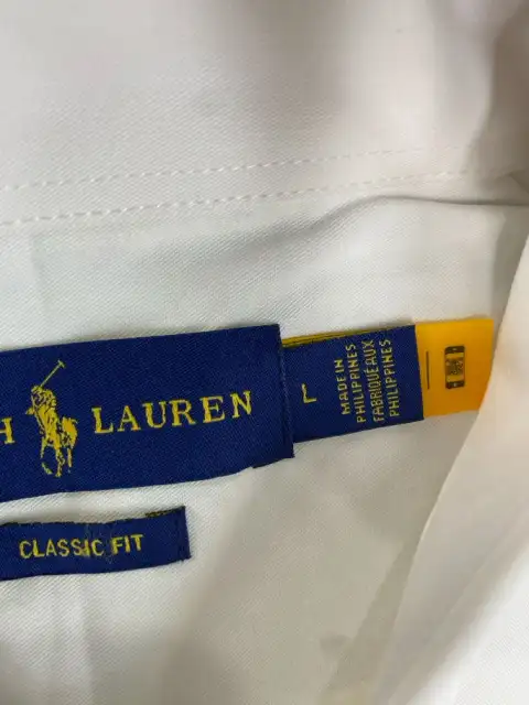Classic White Button-Up Shirt -3