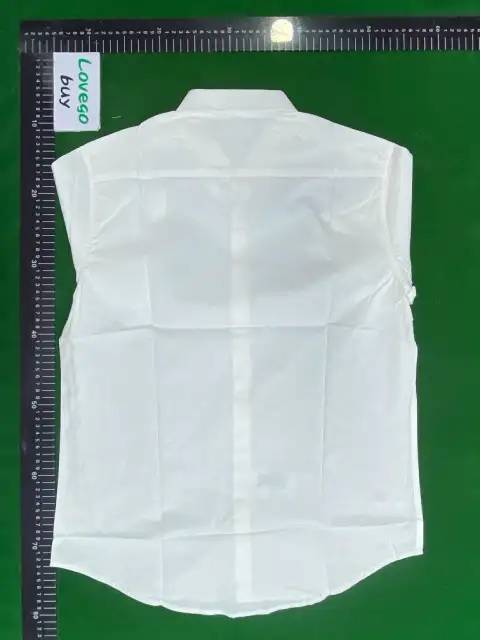 Classic White Button-Up Shirt -6