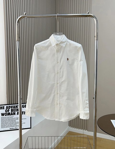 Classic White Long-Sleeve Shir