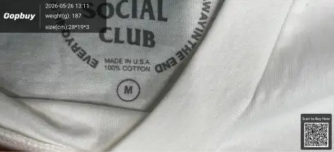 Anti Social Social Club White T-Shirt -5
