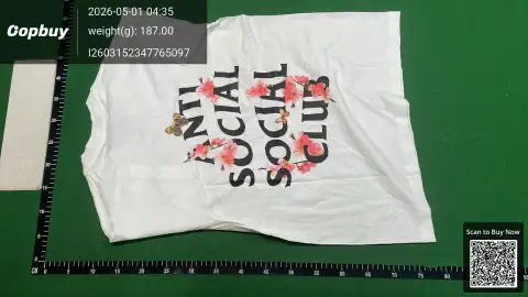 Anti Social Social Club White T-Shirt -3