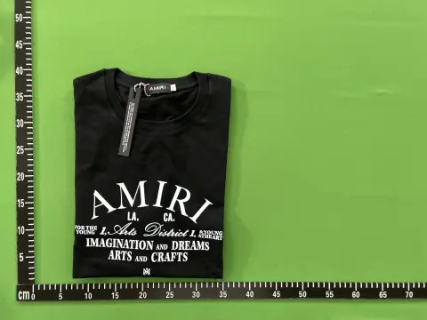 Amiri Letter Print T-Shirt -3