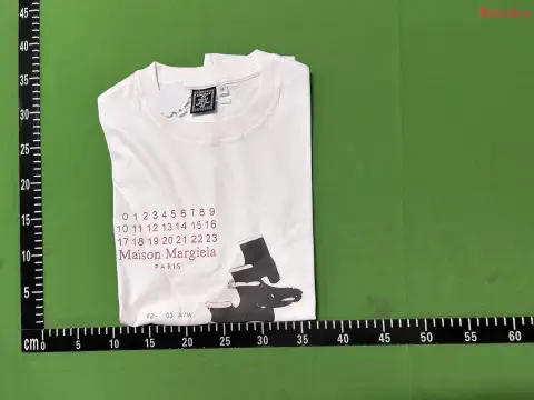 Maison Margiela Number Logo Brown T-Shirt 3