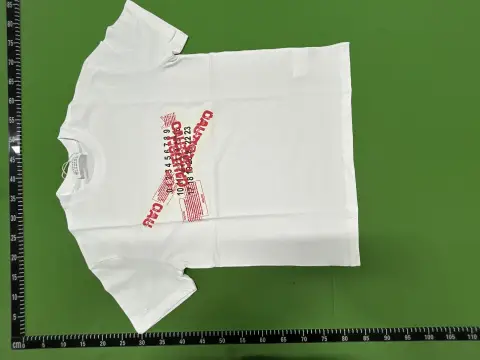 Maison Margiela Number Logo Brown T-Shirt 2