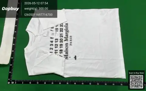 Maison Margiela Number Logo Brown T-Shirt 6