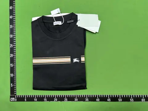 Burberry Check Sleeve T-Shirt -3