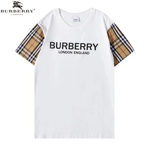 Burberry Check Sleeve T-Shirt