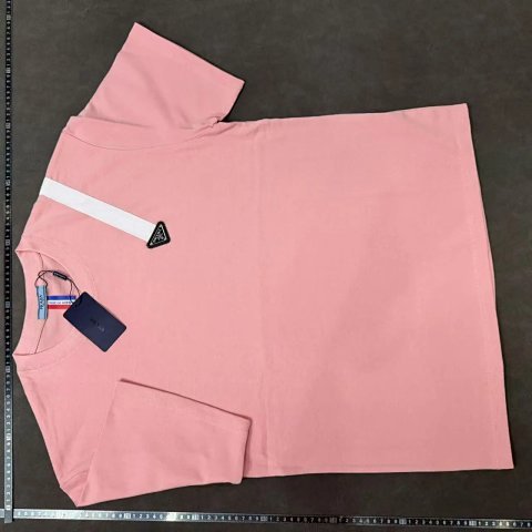 Prada Triangle Logo T-Shirt Collection -5