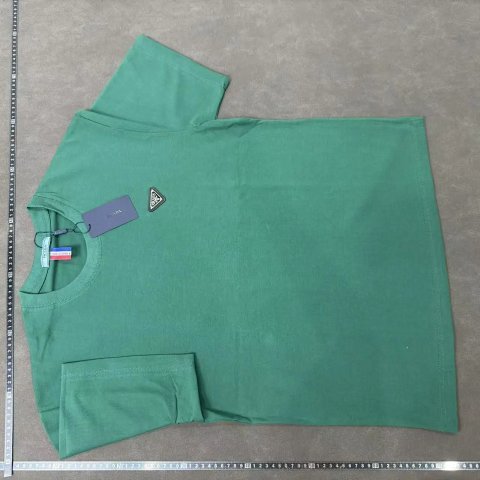Prada Triangle Logo T-Shirt Collection -6