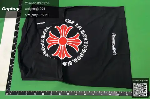 Chrome Hearts Floral Graphic T-Shirt -4
