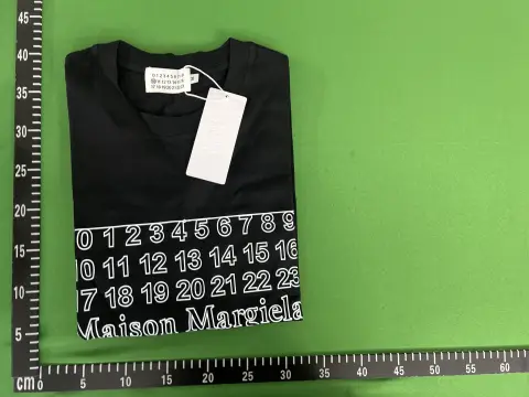 Number Print White T-Shirt -2